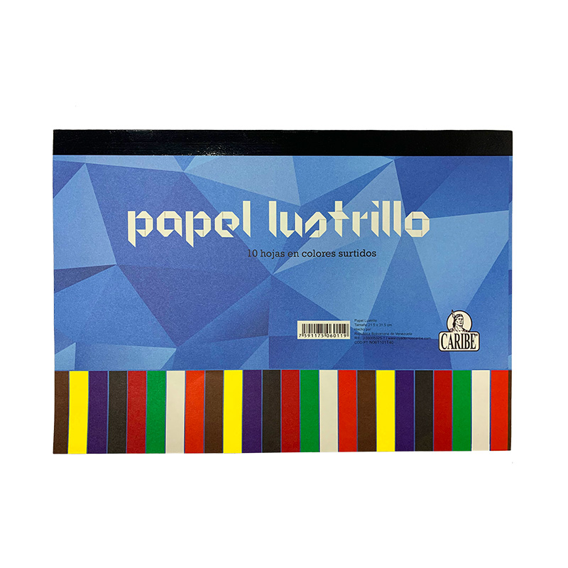 BLOCK DE PAPEL LUSTRILLO