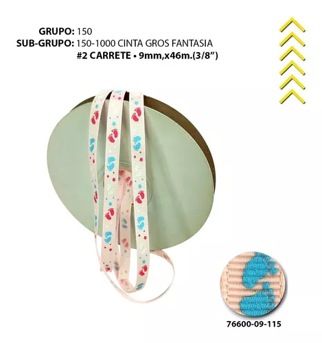 GRO #2 FANTASIA HUELLAS DE BEBE ROSA