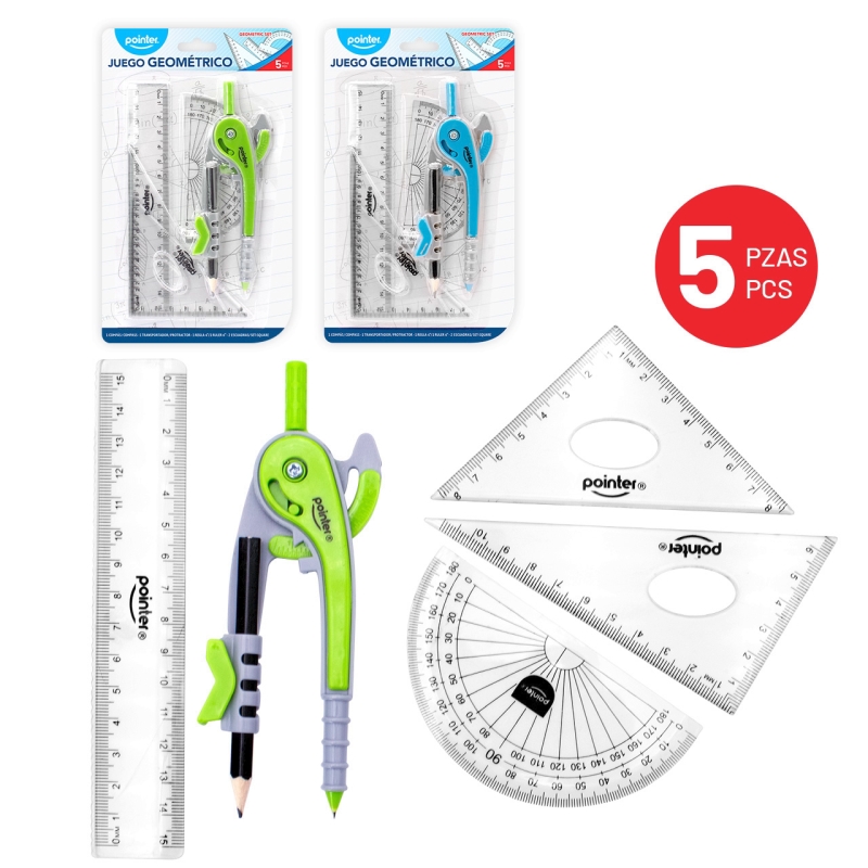 JUEGO GEOMETRICO - 5 PIEZAS