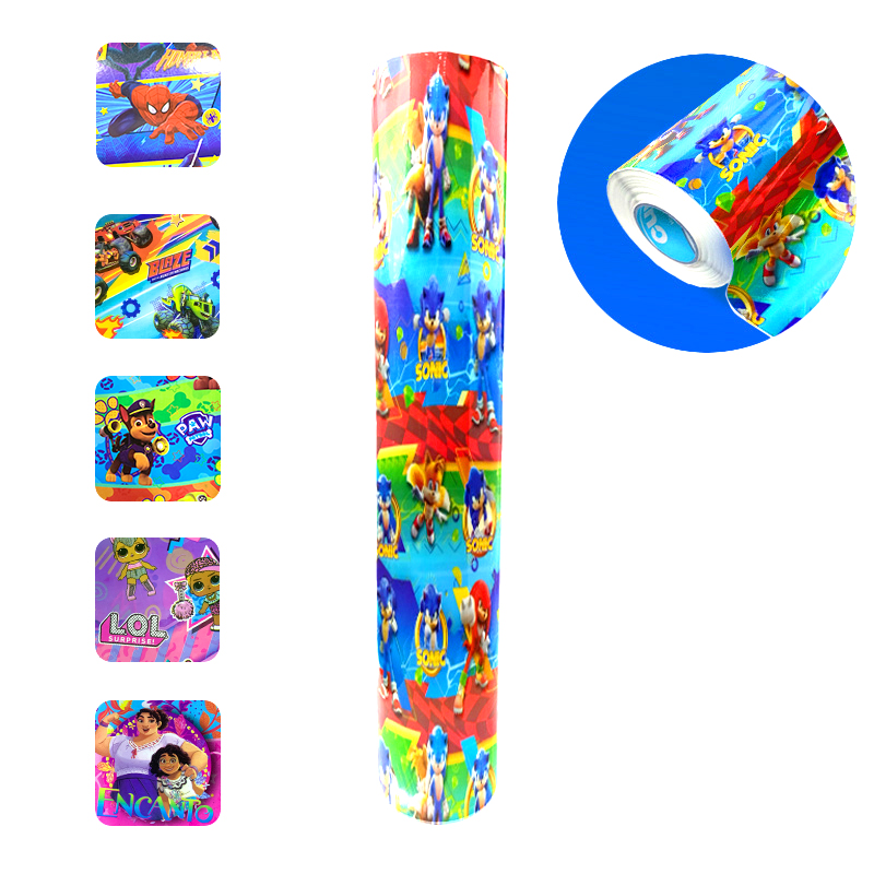 PAPEL CONTAC DISEÑO SONIC PLIEGO 