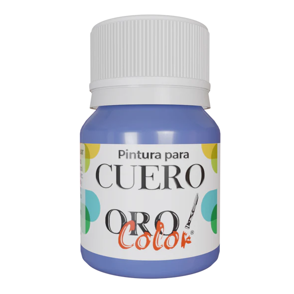 PINTURA PARA CUERO AZUL SEDA 30ML