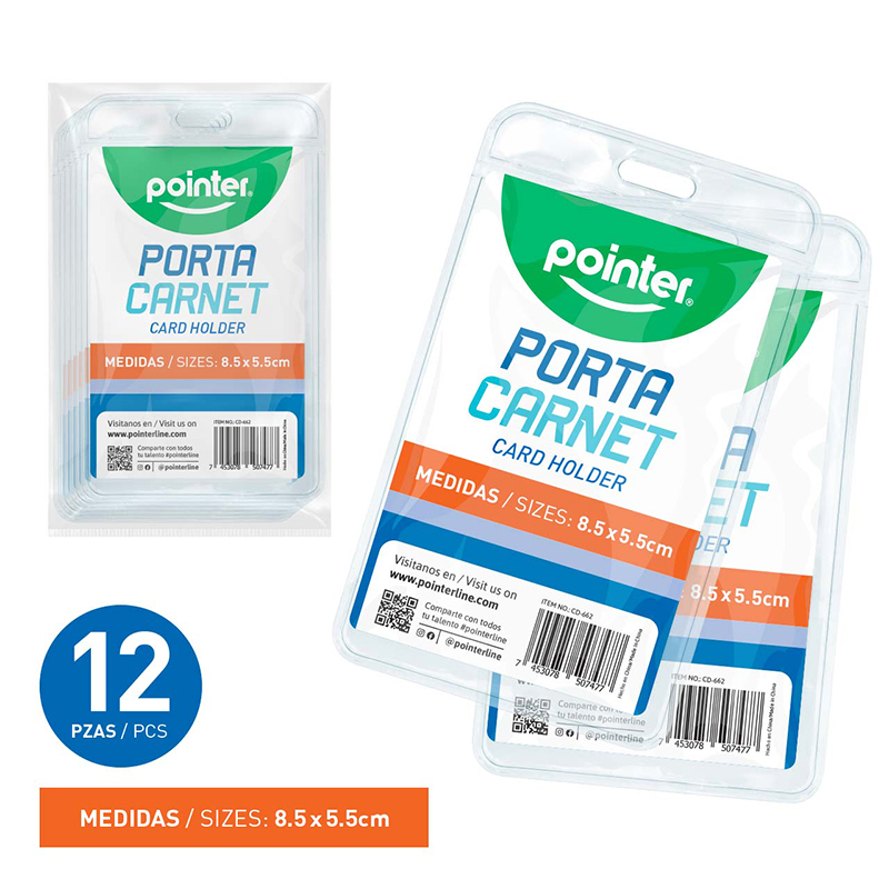 PORTA CARNET VERTICAL