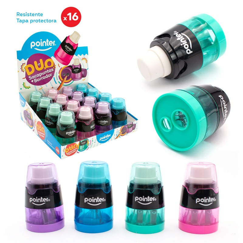 SACAPUNTAS CON BORRADOR