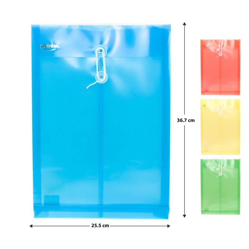 SOBRE PORTADOCUMENTOS CON CIERRE DE HILO TAMAÑO LEGAL