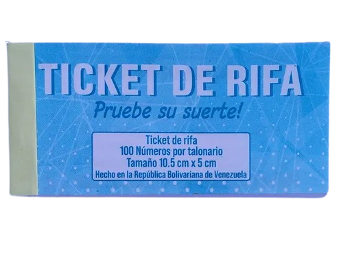 TALONARIO DE RIFA