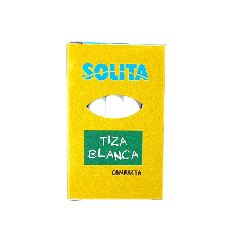 TIZA BLANCA SOLITA