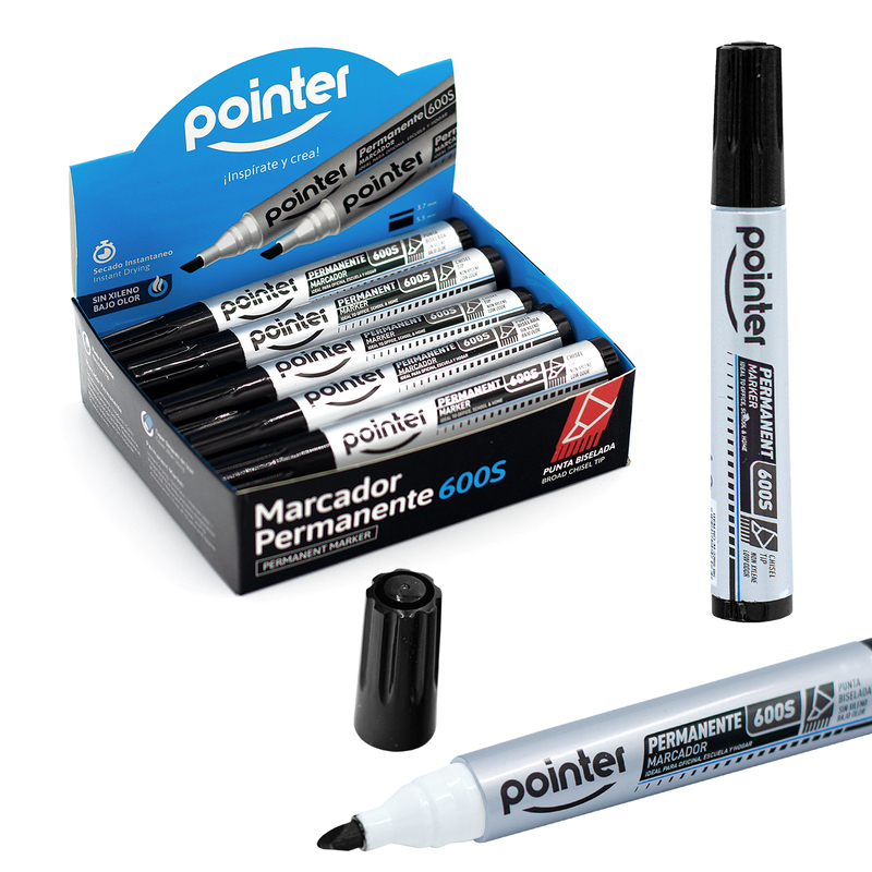 MARCADOR PERMANENTE (NEGRO)