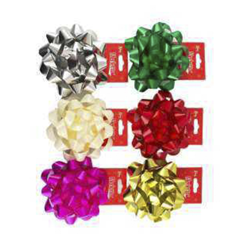 72PCS/CTN 6" BOW WITH HANGTAG15.24