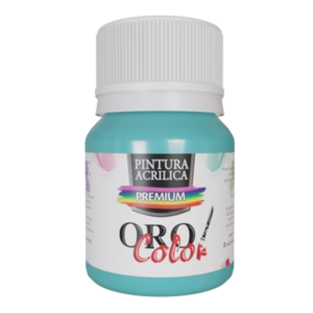 PINTURA ACRILICA PREMIUM TURQUESA CLARO 30CM