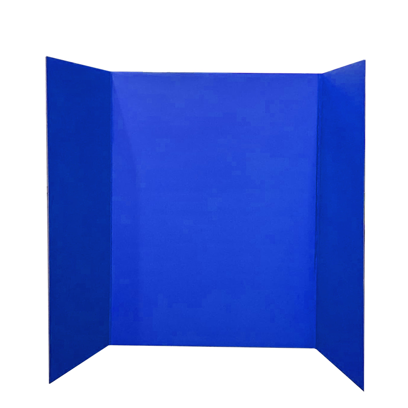TABLERO TRIPTICO AZUL 48X36