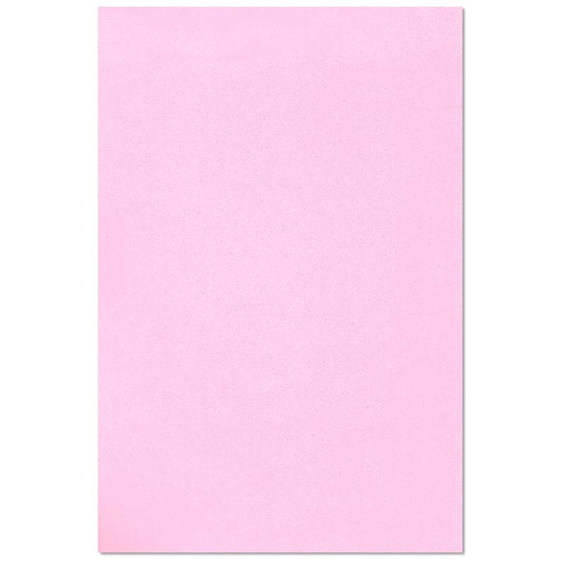 FOAMY DOBLE CARTA LISO ROSADO BEBE