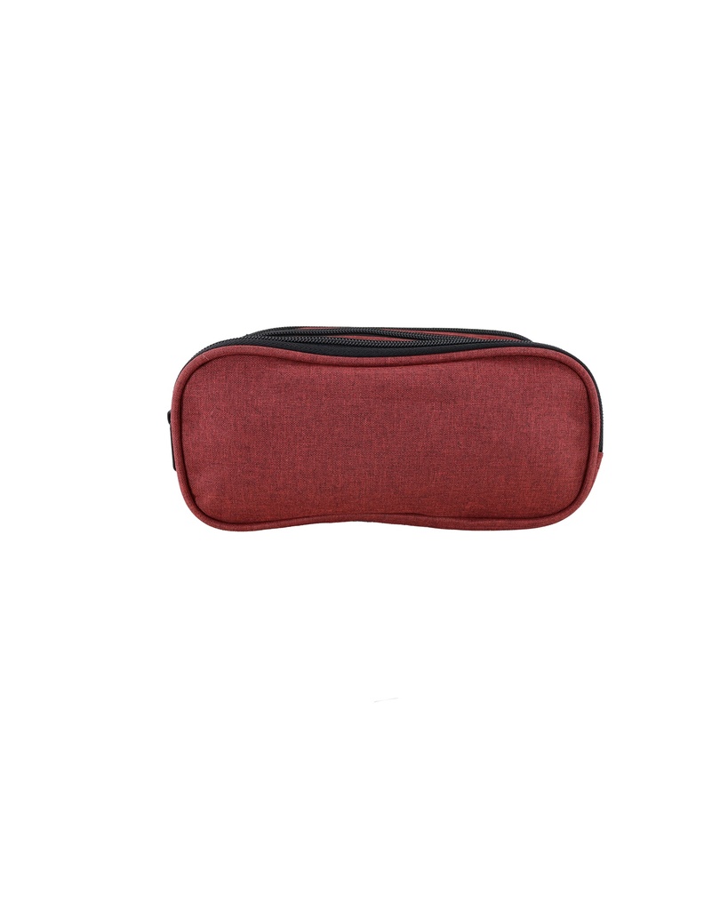 CARTUCHERA BASICA 2 BOLSILLOS