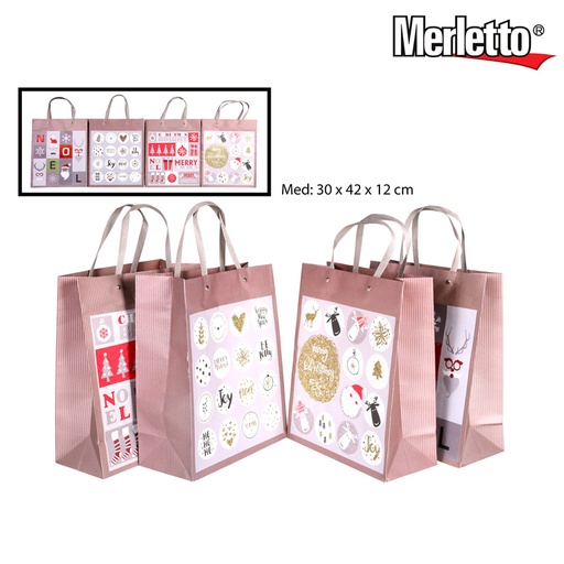 [784-7803527] BOLSA DE REGALO NAVIDEÑA