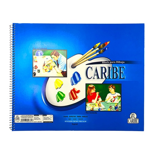 [N026148DU] BLOCK DE DIBUJO CON ESPIRAL 34x28CM