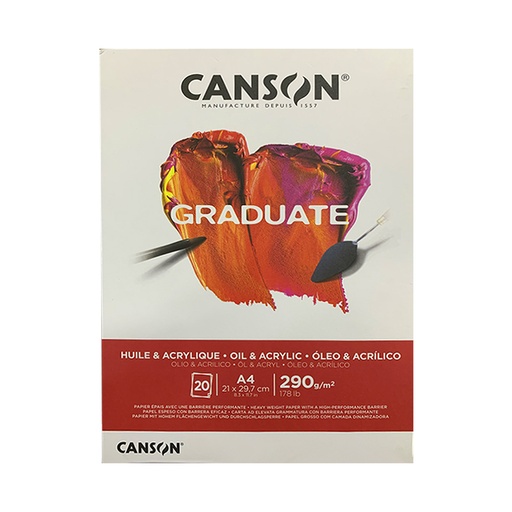 [C400110380] BLOCK DE OLEO&ACRILICO A4