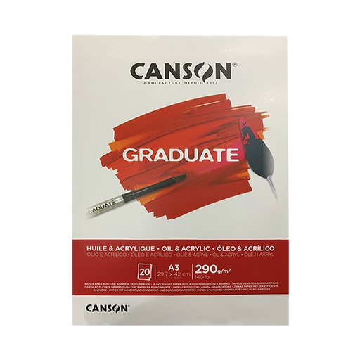 [C400110381] BLOCK OLEO & ACRILICO A3 29.7X42CM