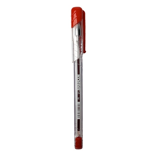 [37931.52] BOLIGRAFO TRANSPARENTE K11-M ROJO