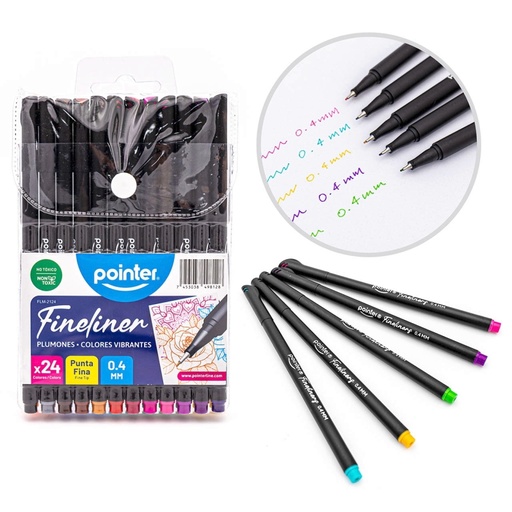 [FLM-2124] MARCADORES PUNTA FINA X24
