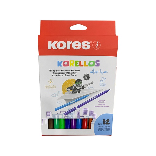 [29013.21] PLUMON ESCOLAR KORELLO x12PZS