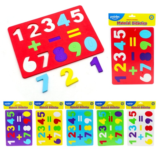 [CH5027-N] MATERIAL DIDACTICO DE FOAMY (NUMEROS)