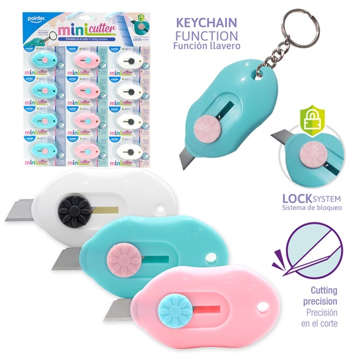 [CT-23122] MINI CUCHILLA RETRACTIL