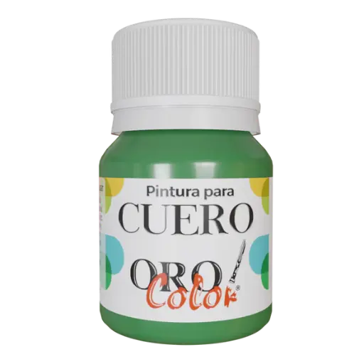 [CU-638] PINTURA PARA CUERO VERDE ESMERALDA 30ML