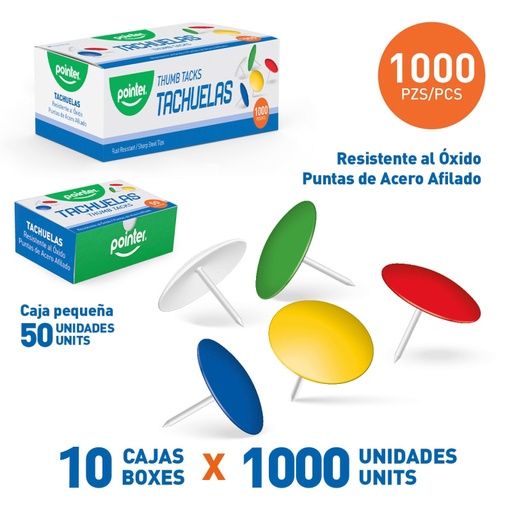[TT-203-100C] TACHUELAS x10
