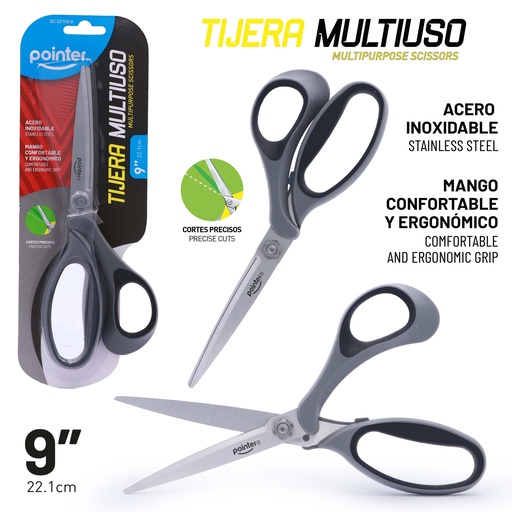 [SC-22105-9] TIJERA MULTIUSO 9"