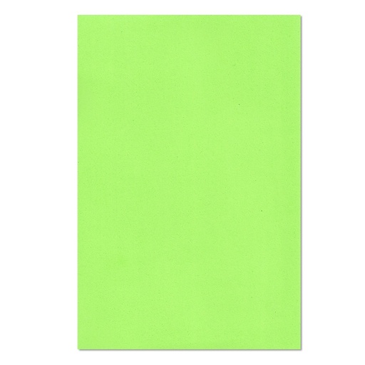 [72.2.3044] FOAMY LISO VERDE MANZANA - DOBLECARTA 30x40CM