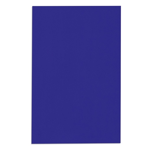 [22.2.3044] FOAMY LISO AZUL ELECTRICO - DOBLECARTA 30x40CM