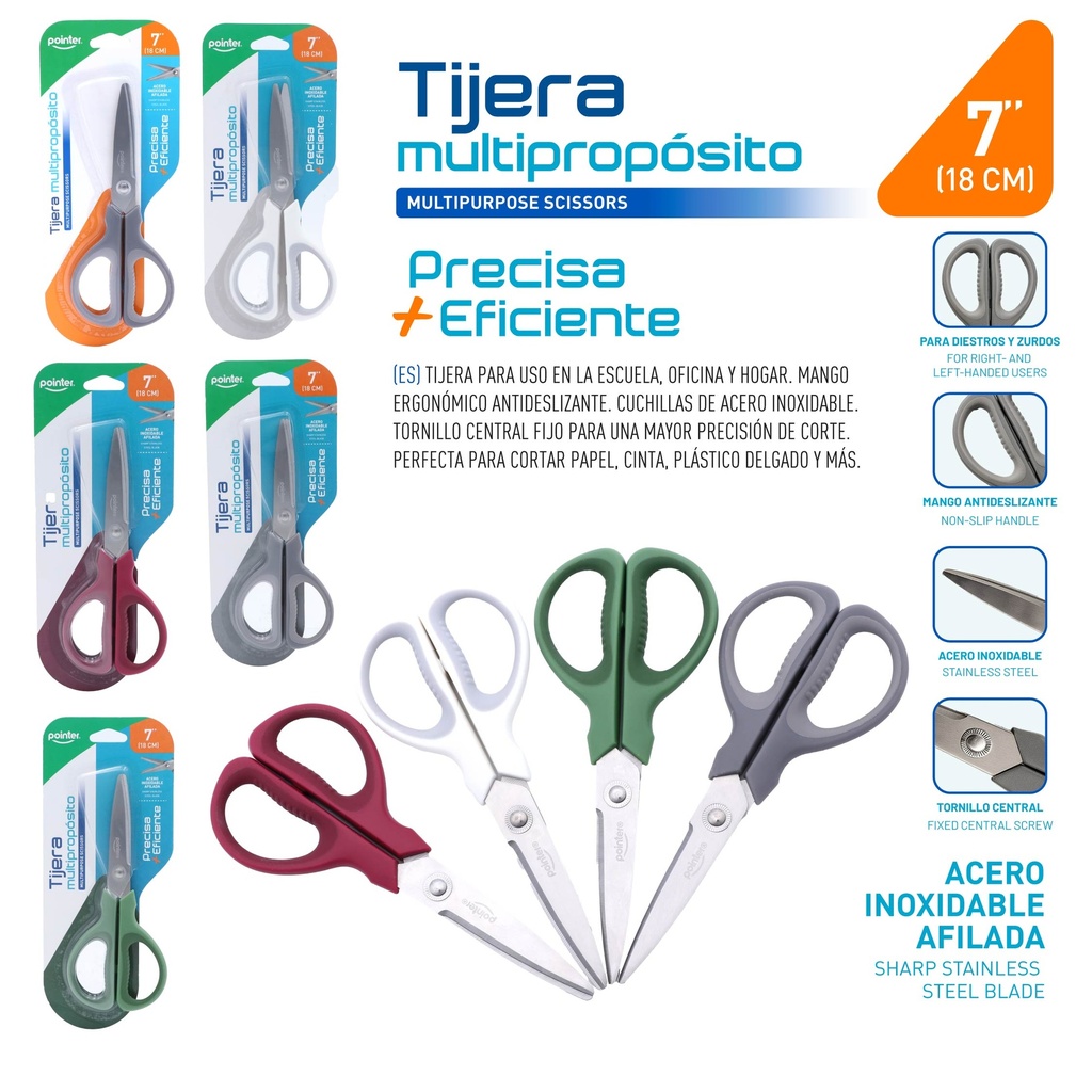 TIJERA ESCOLAR 7"