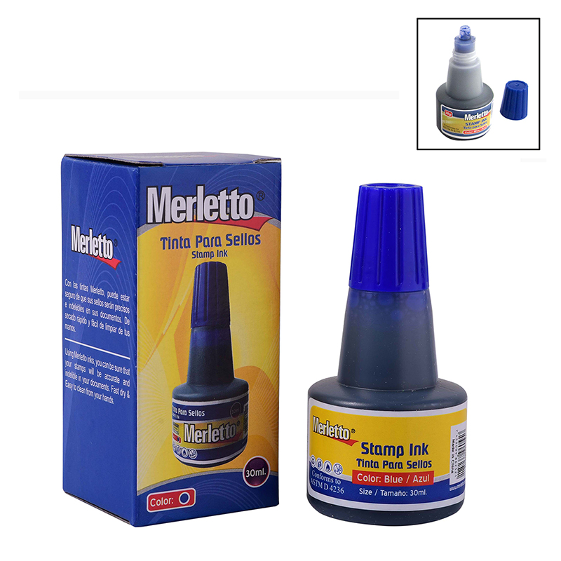 TINTA PARA SELLO AZUL