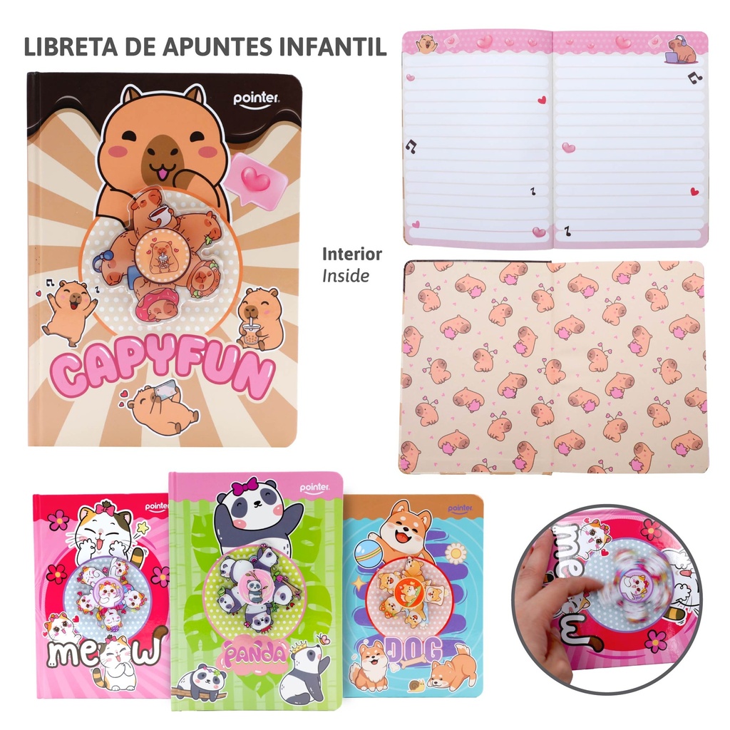 LIBRETA DE APUNTES INFANTIL