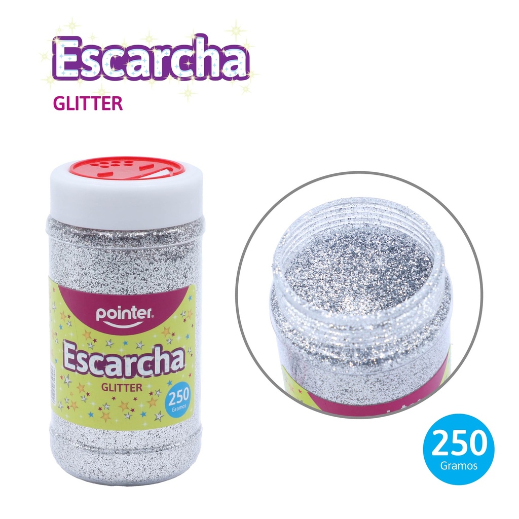 ESCARCHA PLATEADA 250G