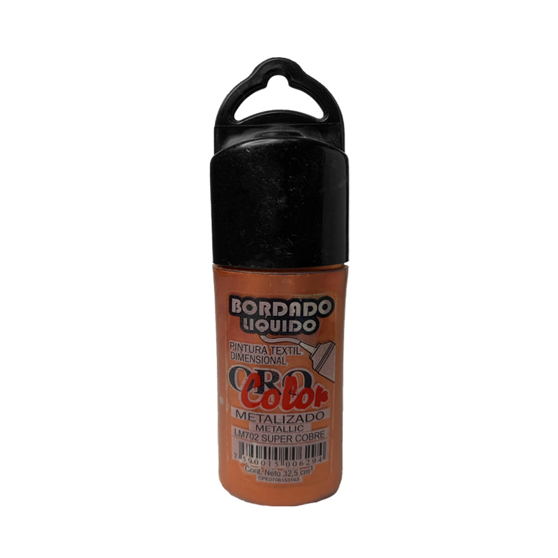 BORDADO LIQUIDO METALIZADO SUPER COBRE 