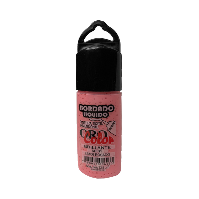 BORDADO LIQUIDO ROSADO 32,5CM