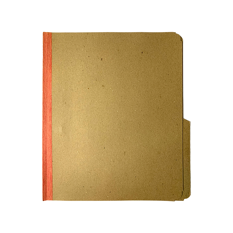 CARPETA MARRÓN FIBRA POPULAR CARTA
