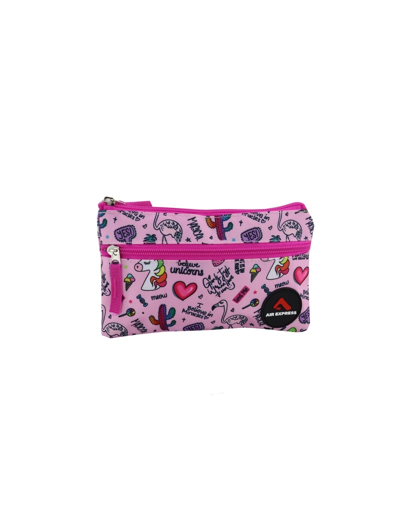 CARTUCHERA DOBLE BOLSILLO
