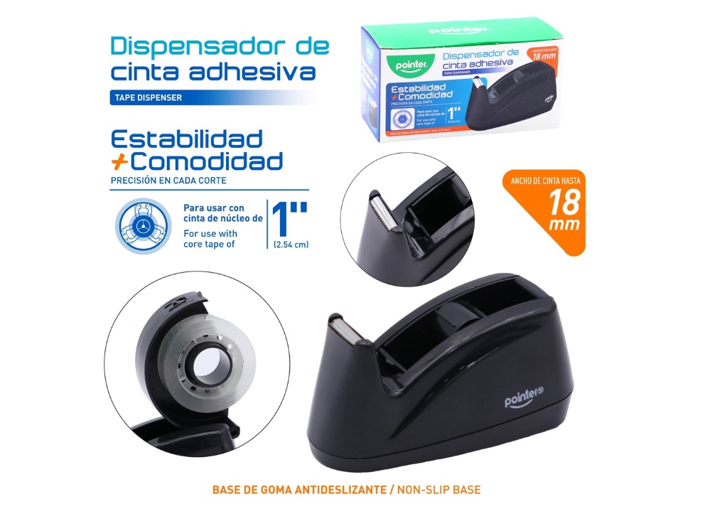 DISPENSADOR DE CINTA ADHESIVA