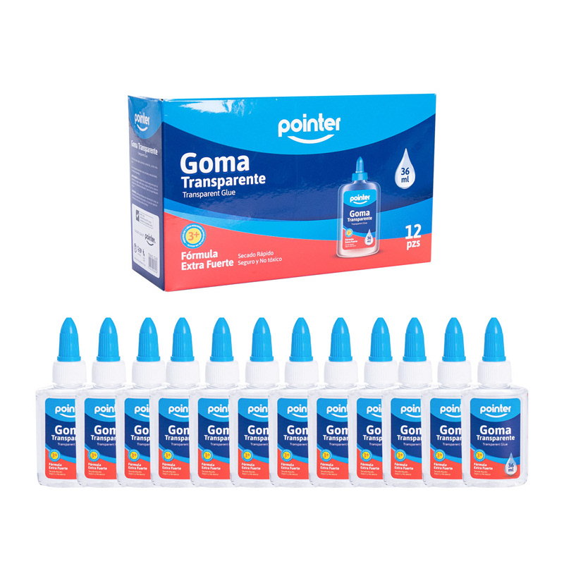 GOMA TRANSPARENTE 36ML