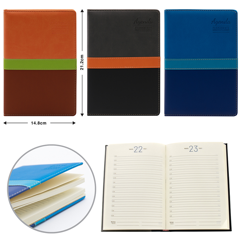 AGENDA PERMANENTE A5 - 200 HOJAS
