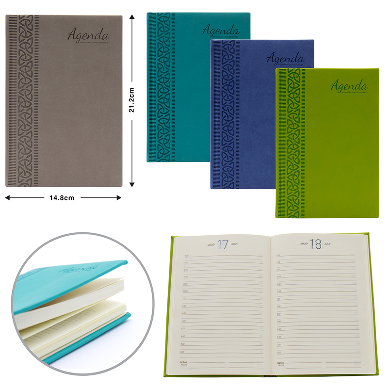 AGENDA PERMANENTE A5 - 200 HOJAS