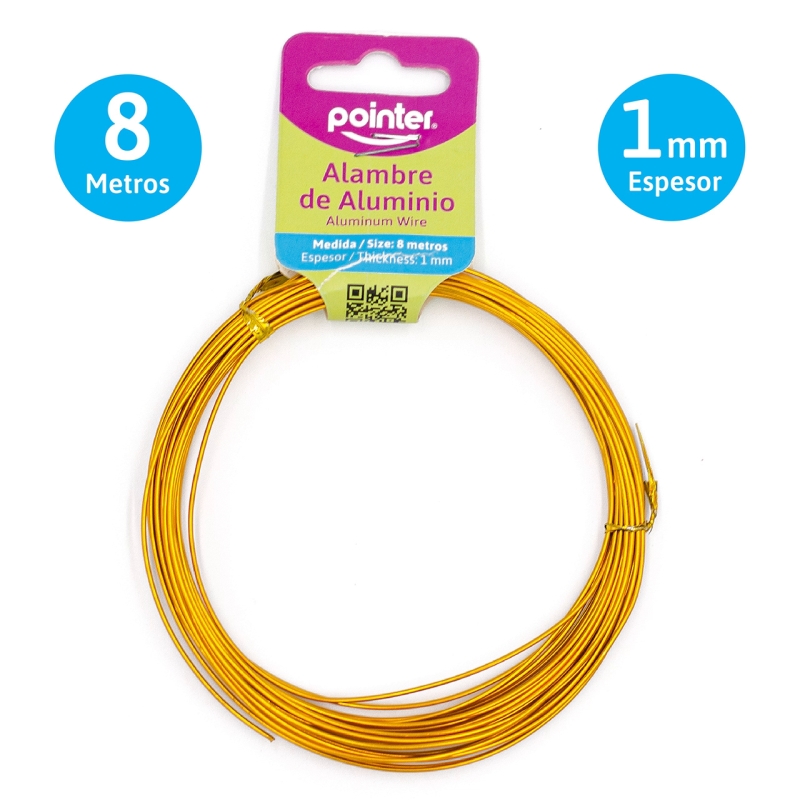 ALAMBRE PARA MANUALIDADES (DORADO)