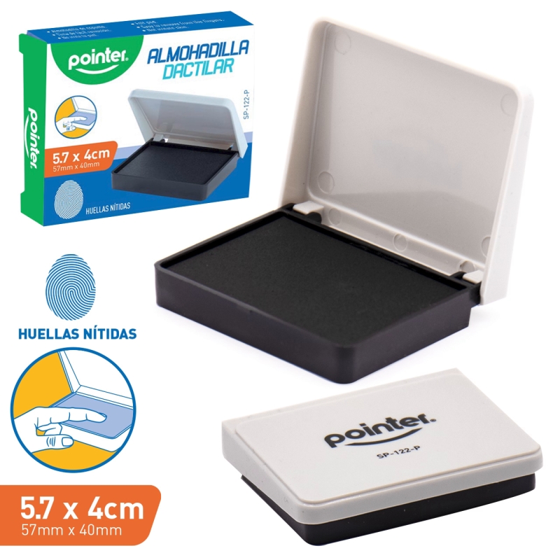 ALMOHADILLA DACTILAR 5.7x4CM 