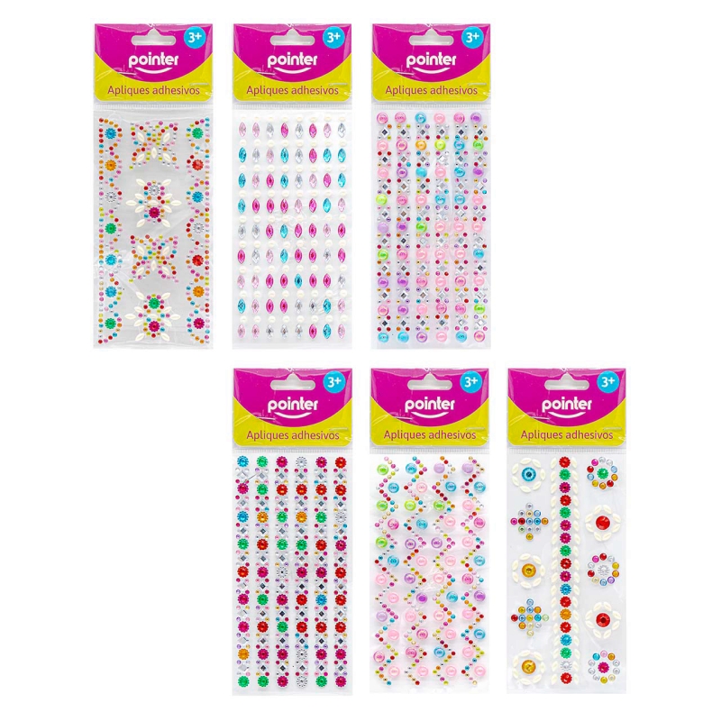 APLIQUES ADHESIVOS (PIEDRERIA)