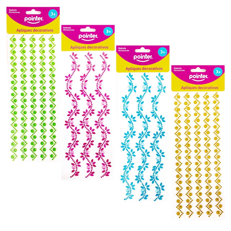 APLIQUES ADHESIVOS (PEDRERIA)