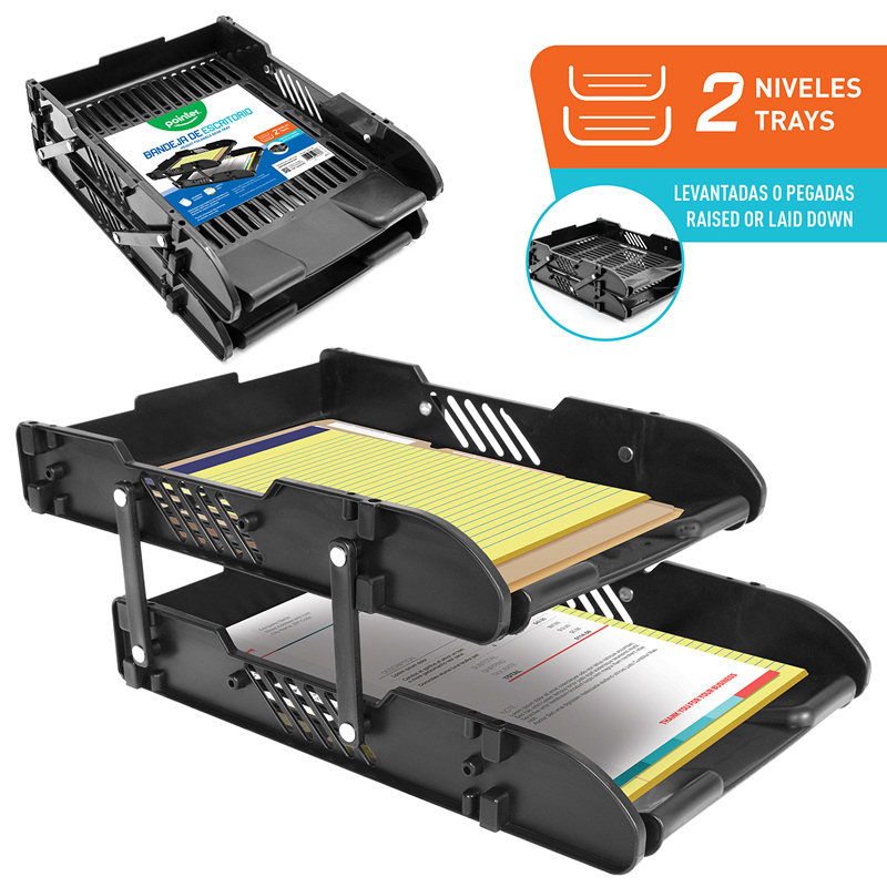 BANDEJA DE ESCRITORIO 2 NIVELES