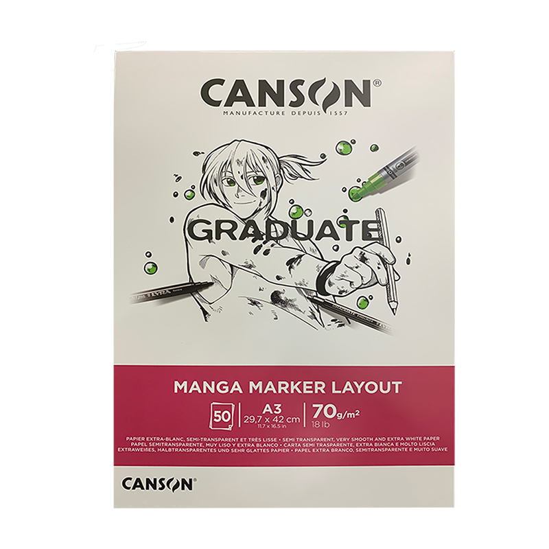 BLOCK CANGRAD MANGA 50H A3