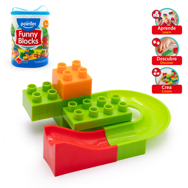 BLOQUES PARA ARMAR x 145 PZAS