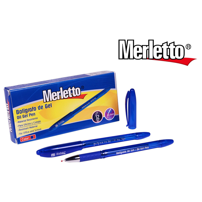 BOLIGRAFO DE GEL 0.7MM (AZUL)